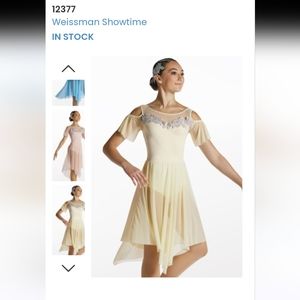 Weissman Showtime "The Garden" Ballet costume -- Ivory -- Size IC